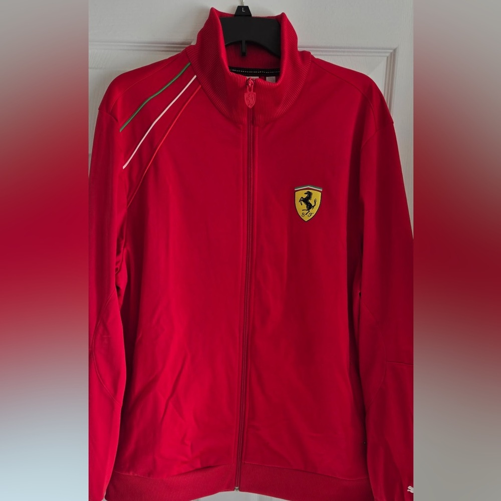 Scuderia Ferrari Puma Red Lightweight Jacket